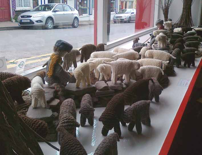 Handknitted Woolly Sheep