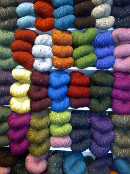 Click to enter the full selection of Aran Tweed Yarns!